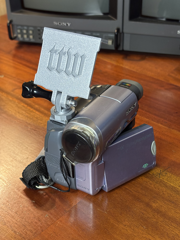 Powerplay Adjustable Hot Shoe Mount Silver